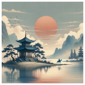 Quadro su tela – Silenzio della natura giapponese