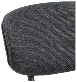 Sedie da pranzo antracite in set da 2 Denise - Actona