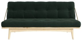 Divano variabile in velluto a coste /Verde scuro Folk Raw - Karup Design