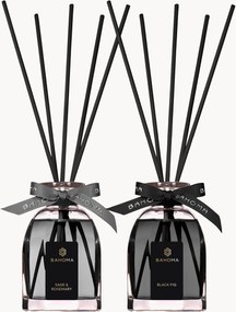 Diffusore ottagonale in confezione regalo (salvia e rosmarino, fico nero), set da 2