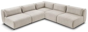 Divano angolare beige (variabile) Jeanne - Bobochic Paris