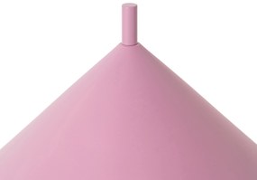 Lampada da tavolo di design rosa - Triangolo