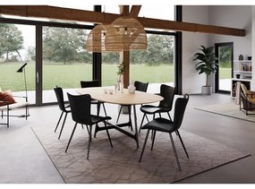 Tavolo da pranzo con piano in rovere 110x220 cm Ooid - DAN-FORM Denmark
