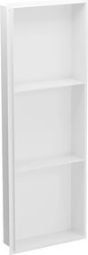 Mexen X-Wall-NR mensola ad incasso senza flangia con ripiano 90 x 30 cm, bianco - 1921903010S