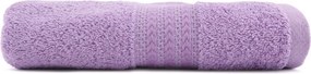 Asciugamano in puro cotone viola, 50 x 90 cm - Foutastic