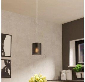 Eglo 901162 - Lampadario a sospensione con filo COLOMERA 1xE27/40W/230V grigio