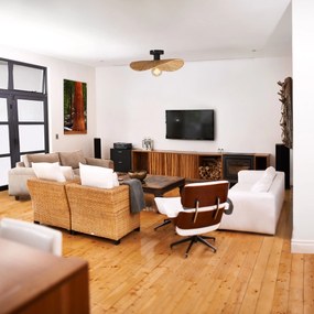 Lampada APP1827-1CP NATURE BLACK