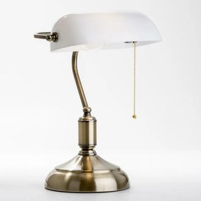 Brilagi - Paralume di ricambio per lampada da tavolo BANK OFFICE bianco