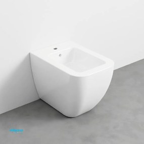 Bidet Da Terra Ceramica Cielo Bianco Lucido "Shui Comfort"