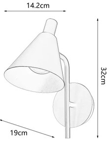 Brilagi - Applique a LED LUCERA LED/3W/230V verde