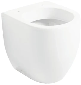 Vaso WC filomuro KERASAN flo 48, sedile escluso P 48 x L 36 x H 42 cm bianco