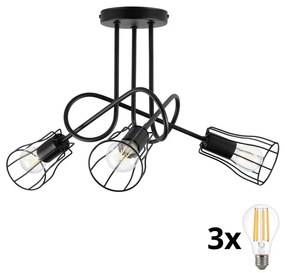 Lampadario fisso OXFORD 3xE27/15W/230V