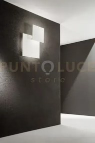 Post applique in metallo bianco 73cm biemissione led 48w 3000k cri?...