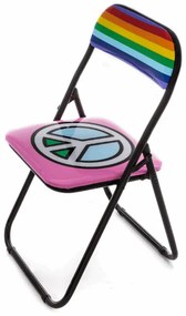 Seletti folding chair peace