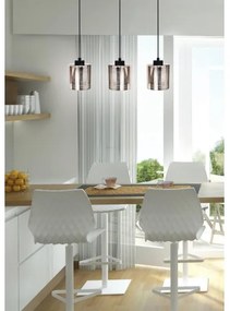 Lampadario a sospensione con filo COX 3xE27/60W/230V