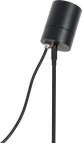 Faretto a puntale moderno nero AR70 orientabile IP44 - Solo