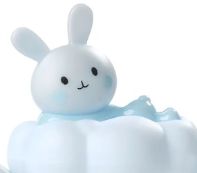 ONLI - LED Luce notturna ricaricabile per bambini NUVOLINA LED/2,5W/5V coniglietto/blu