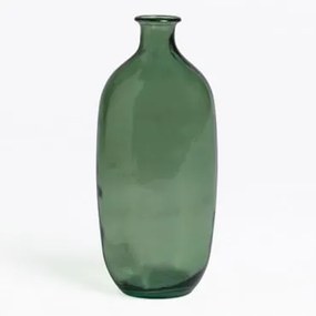 Bottiglia di vetro riciclato Lumas Verde Felce - Sklum