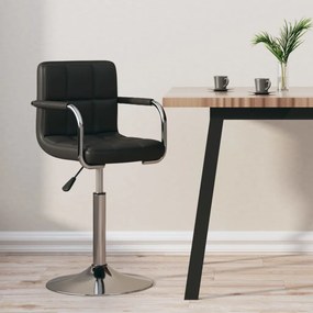 Sgabello Da Bar Nero İn Similpelle /