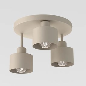 Plafoniera PARKLA 3xE27/15W/230V beige