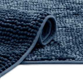 Tappetino per il bagno blu scuro 70x120 cm Bati – Restilo