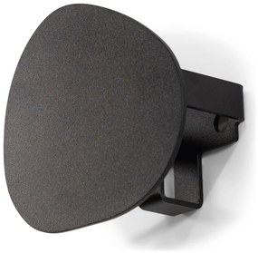 Attaccapanni da parete nero in metallo 15 cm Mani – Spinder Design