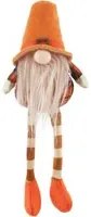 Gnomo autunno gambemolli 41 cm righe