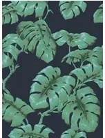 Tapete Tarovine von House of Hackney - Midnight/ Green