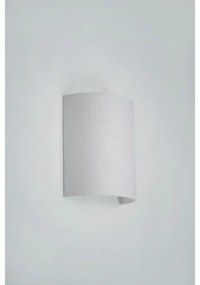 Brilagi - Applique SEMI 1xE27/15W/230V diametro 20 cm grigio chiaro