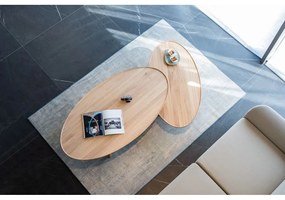 Tavolino in rovere naturale 80x150 cm Mu - Gazzda