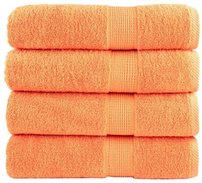 Asciugamani Da Bagno Solund 2 Pz Verdi 100x150 Cm 600 G/m² /