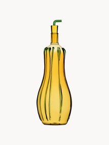 Dispenser aceto e olio in vetro borosilicato fatto a mano Vegetables