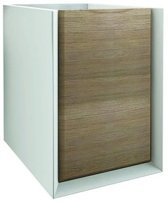 Base per mobile bagno Bellagio BADEN HAUS 1 anta P 46 x L 35 x H 48 cm bianco