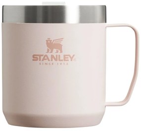 Tazza termica rosa chiaro in acciaio inox 350 ml Stay-Hot Camp Mug Rose Quartz – Stanley