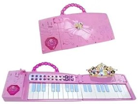 Pianoforte giocattolo Disney Princess Elettrico Pieghevole Rosa