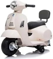 Piaggio Mini Vespa GTS Elettrica 6V per Bambini Bianca