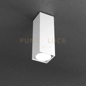 Plate plafoniera tubo h.25 1 luce bianco 1129-pl25-bi