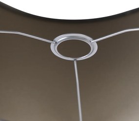 Paralume in velluto grigio 35/35/20