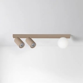BRILAGI - Faretto SELE BALL 2xGU10/30W/230V + 1xG9/10W beige