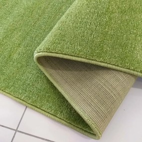 Tappeto monocolore verde Larghezza: 120 cm | Lunghezza: 170 cm