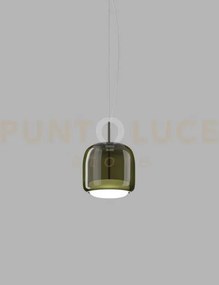 Jube sospensione p verde antico bianco nero opaco 2 l2202 1 led 13...