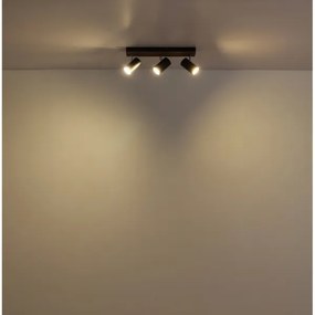 Globo 57909-3 - Faretto KAYDEN 3xGU10/25W/230V nero