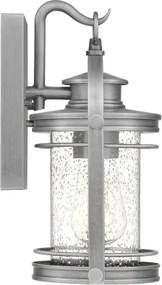 Quintiesse QN-BOOKER-S-IA - Lampada da parete per esterni BOOKER S 1xE27/60W/230V IP44 con finitura cromata