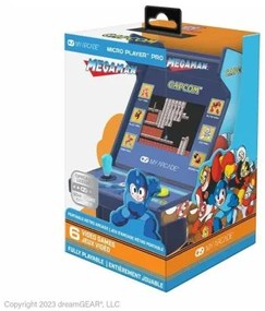 Console Portatile My Arcade Micro Player PRO - Megaman Retro Games Azzurro