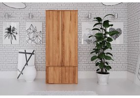 Armadio in legno di faggio 90x206 cm Vento 2 - The Beds