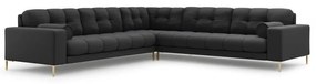 Divano angolare variabile grigio scuro Bali - Cosmopolitan Design