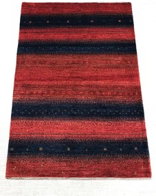 Loribaft Tappeto persiano 150 x 100 Rosso (Iran) Annodato A Mano