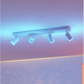 Eglo 901944 - Faretto LED RGBW dimmerabile MELITELLO-Z 4xLED/3,7W/230V bianco