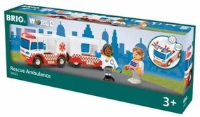 Playset Brio Rescue Ambulance 4 Pezzi