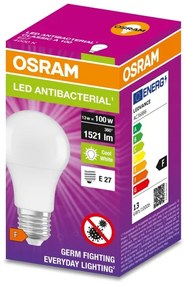 Lampadina LED Antibatterica A100 E27/13W/230V 4000K - Osram